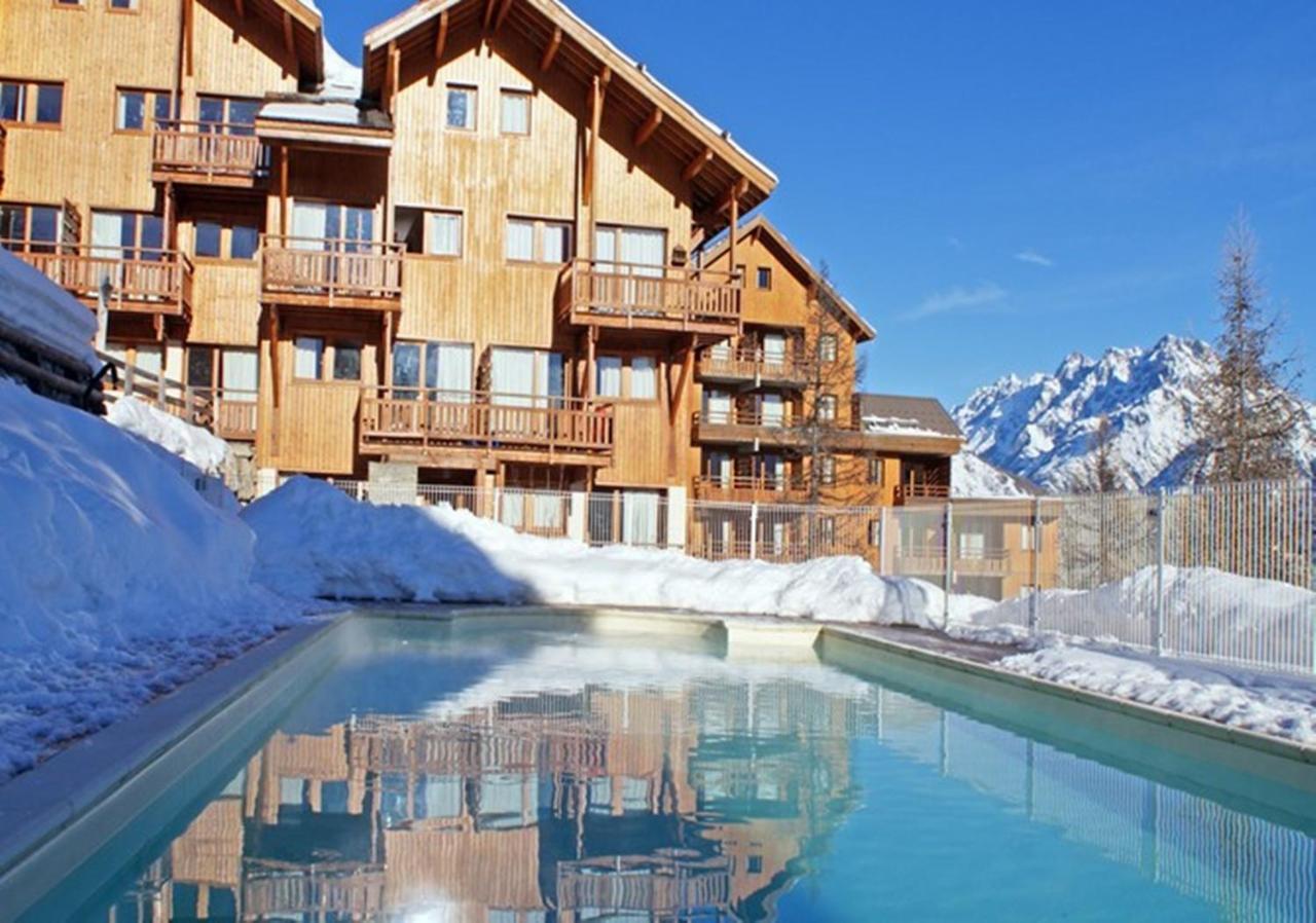 Appartamento Locabed Le Hameau Des Ecrins Puy-Saint-Vincent Esterno foto